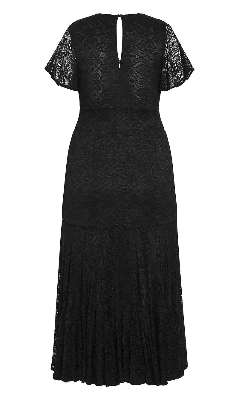 City Chic Plus Christa Lace Dress