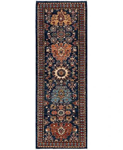 Adorn Hand Woven Rugs Serapi M1945 2'11''x8'2'' Runner Area Rug