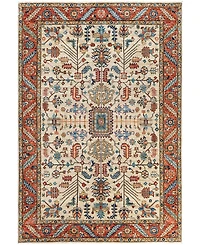 Adorn Hand Woven Rugs Serapi M1945 6'2''x9' Area Rug