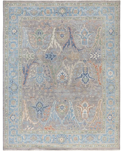 Adorn Hand Woven Rugs Colorful Oushak M1945 7'11''x9'11'' Area Rug