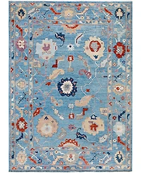 Adorn Hand Woven Rugs Colorful Oushak M1945 9'2''x12'8'' Area Rug