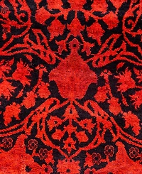 Adorn Hand Woven Rugs Fine Vibrance M1388 3'x11'1'' Runner Area Rug