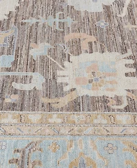 Adorn Hand Woven Rugs Colorful Oushak M1945 9'10''x13'9'' Area Rug