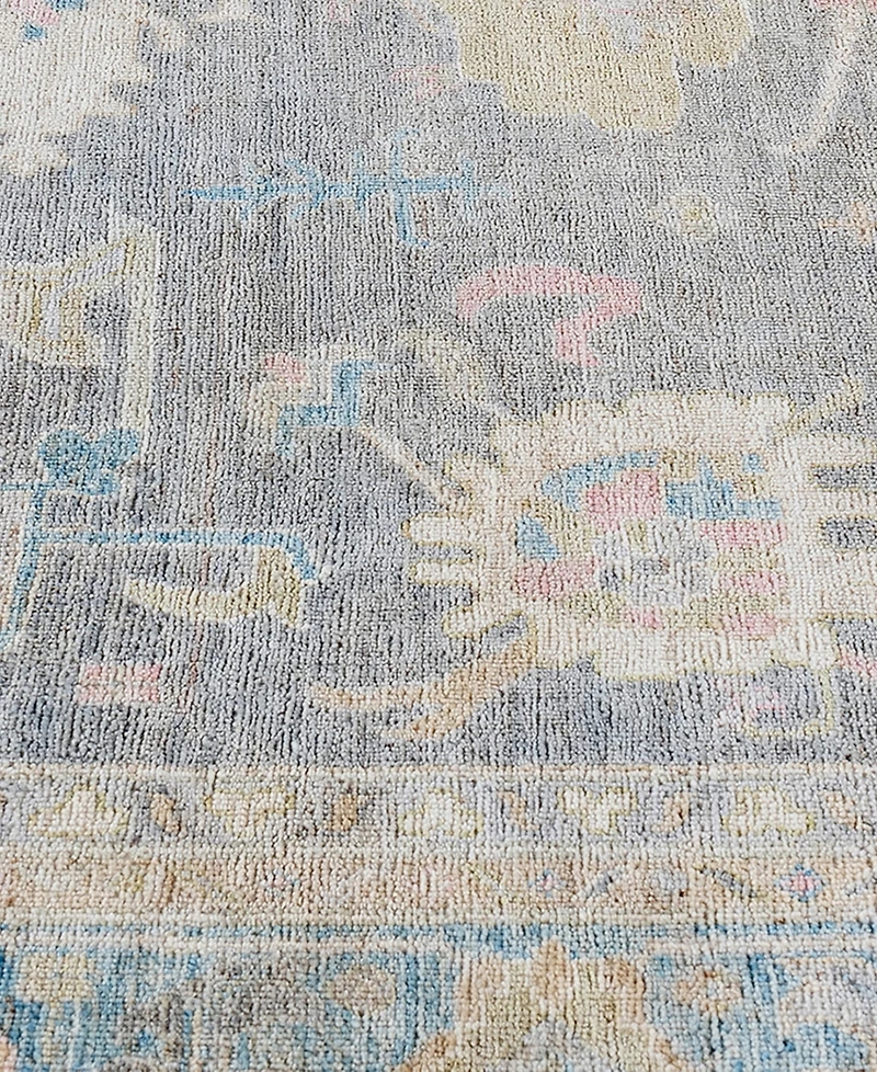 Adorn Hand Woven Rugs Colorful Oushak M1945 8'3''x9'10'' Area Rug