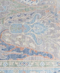 Adorn Hand Woven Rugs Colorful Oushak M1945 7'11''x9'11'' Area Rug