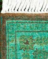 Adorn Hand Woven Rugs Fine Vibrance M1355 2'7''x8'7'' Runner Area Rug