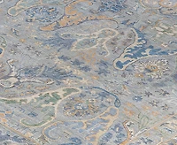 Adorn Hand Woven Rugs Colorful Oushak M1945 8'1''x9'11'' Area Rug