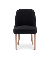 Mid-Century Modern Upholstered Boucle Dining Chair (Set of 6)