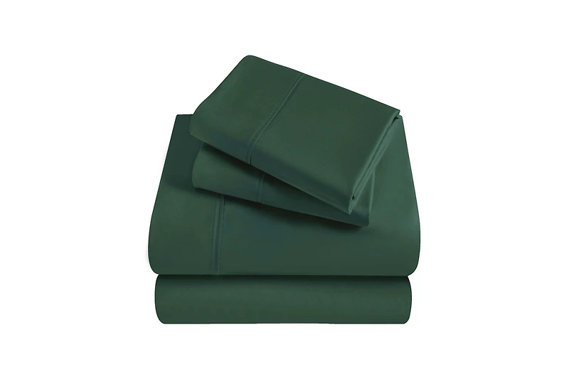 Superior Egyptian Cotton 300 Thread Count Solid Bed Sheet Set