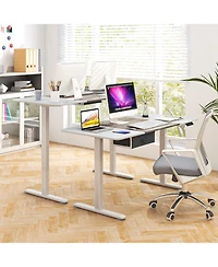 Height Adjustable Electric Standing Desk with Usb Charging Port