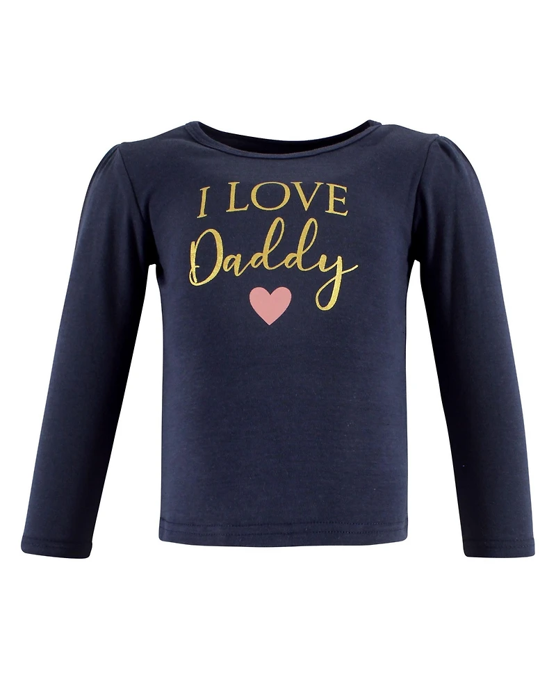 Hudson Baby Baby Girls Hudson 3Pk Long Sleeve T-Shirts