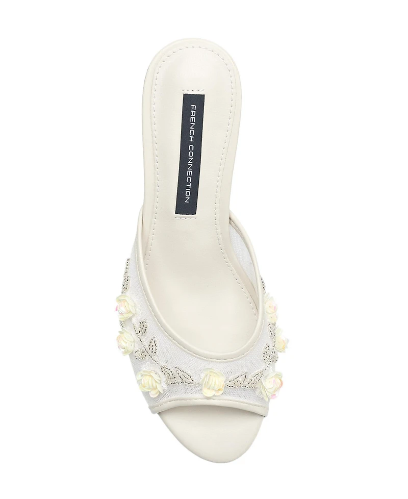 French Connection Ladies Ritz Mesh Kitten Heel