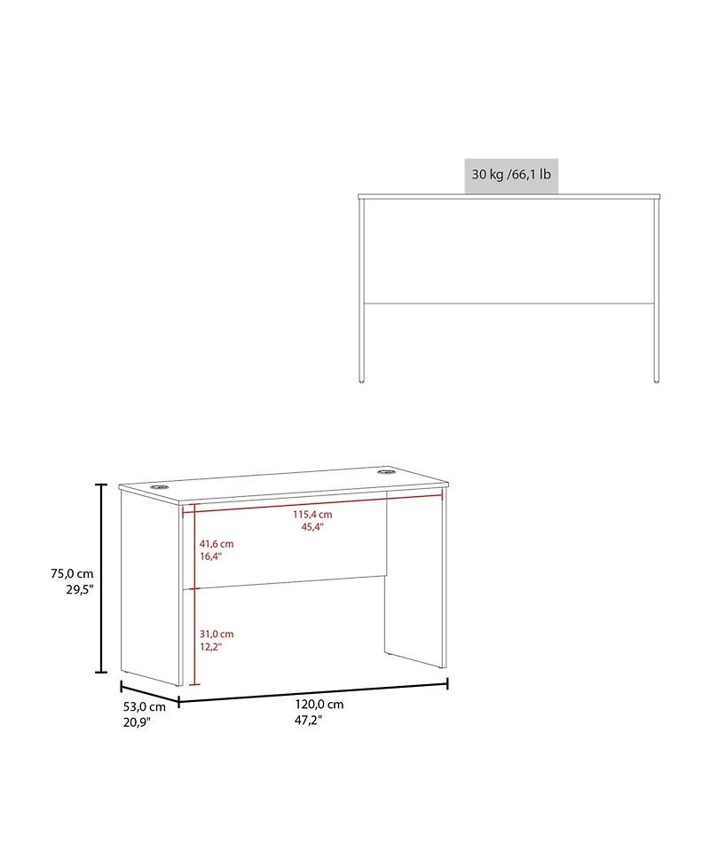 Revloc Desk, White
