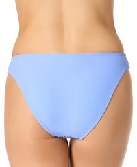 Salt + Cove Juniors' Smocked High-Leg V-Hipster Bottoms, Exclusively at Macy's