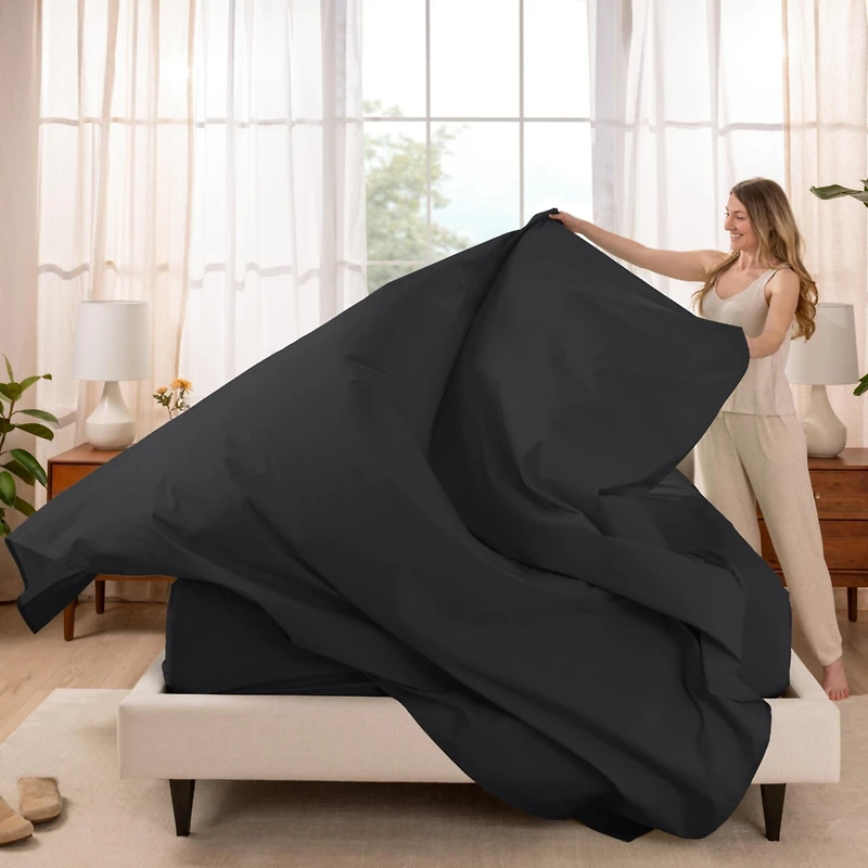 Bare Home Percale Sheet Set
