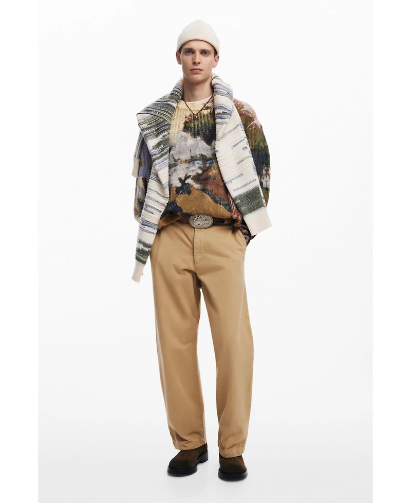 Desigual Men's Landscape sweater