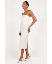 Petal and Pup Women's Avah Strapless Midi Dress