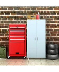 Rolling Cabinet Storage Chest Box Garage Toolbox