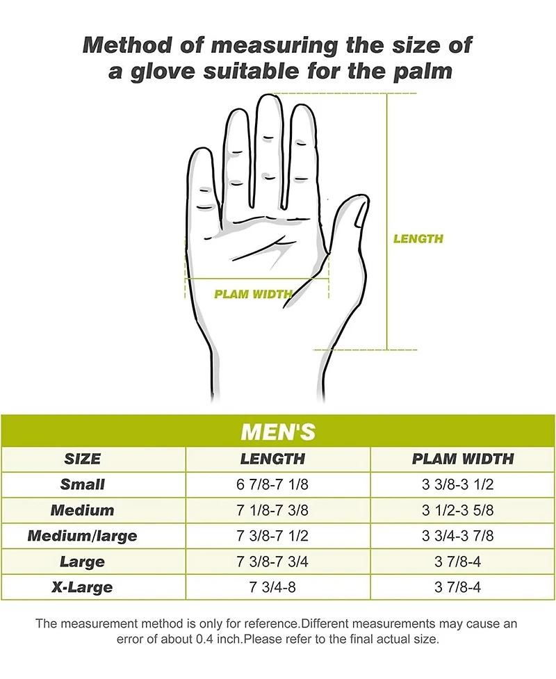 Wosofe Golf Gloves for Men s Left Hand Lycra Korean Nanometer Grip Soft Comfortable Pack of 2