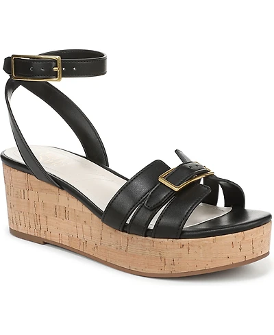 Franco Sarto Women's Pheobe Strappy Wedge Sandals