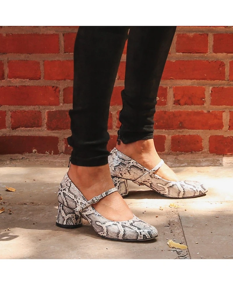 Alterre Women's Python Twiggy Customizable Pumps