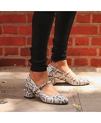 Alterre Women's Python Twiggy Customizable Pumps