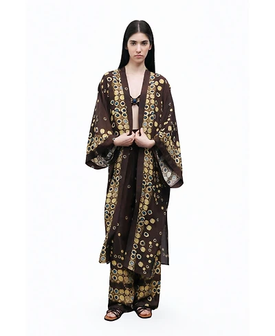Nocturne Women's Flowing Lightweight Kimono