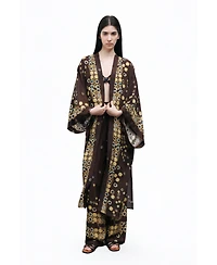 Nocturne Women's Flowing Lightweight Kimono