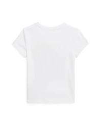 Polo Ralph Lauren Toddler and Little Girls Jersey Graphic T-Shirt
