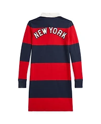 Polo Ralph Lauren Big Girls Yankees Rugby Dress