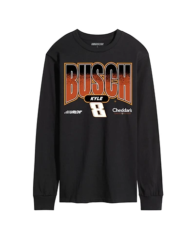 Airwaves Men's Nascar Kyle Busch 8 Long Sleeve T-Shirt