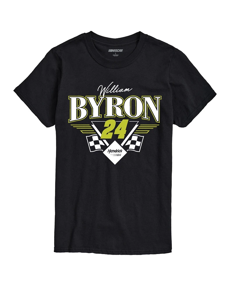 Airwaves Men's Nascar William Byron 24 Short Sleeve T-Shirt