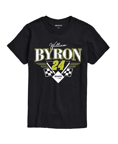 Airwaves Men's Nascar William Byron 24 Short Sleeve T-Shirt