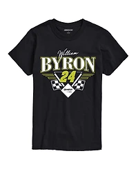 Airwaves Men's Nascar William Byron 24 Short Sleeve T-Shirt
