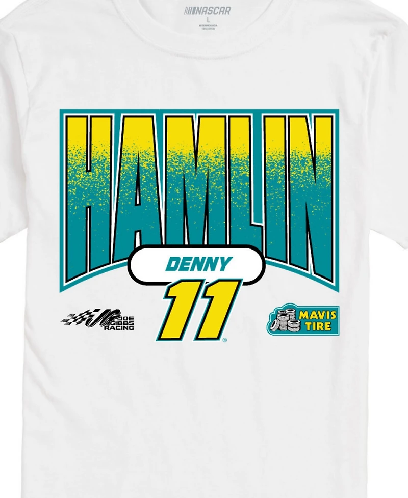 Airwaves Men's Nascar Denny Hamlin 11 Short Sleeve T-Shirt