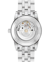 Movado Men's Museum Classic Swiss Automatic Stainless-Steel Watch, 40mm