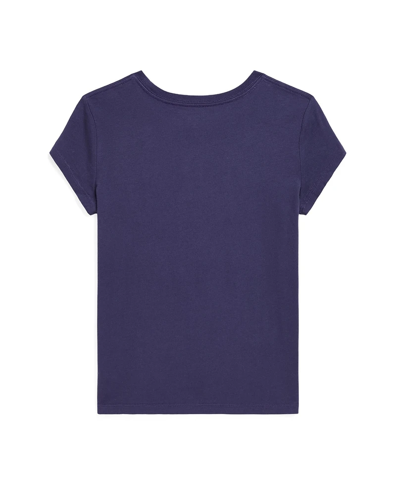 Polo Ralph Lauren Big Girls Polo Bear Jersey T-Shirt