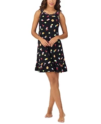 Cuddl Duds Women's Sleeveless Ruffled-Hem Chemise