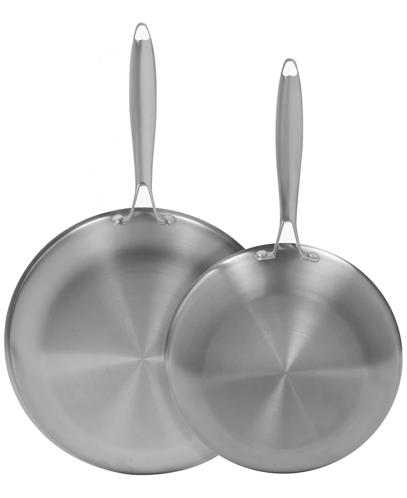 Sedona Kitchen Glidesteel Stainless Steel Nonstick 2-Pc. Frypan Set