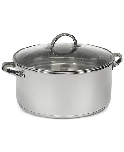 Sedona Kitchen 10-Qt Stainless Steel Casserole & Lid