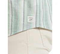 Weatherproof Vintage Men's Regular-Fit Textured Stripe Button-Down Shirt