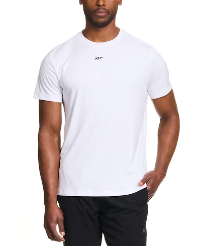 Reebok Men's Tech Regular-Fit Logo T-Shirt