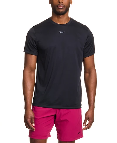 Reebok Men's Tech Regular-Fit Logo T-Shirt