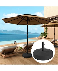Outsunny Patio Umbrella Base Sd, /Water Filled