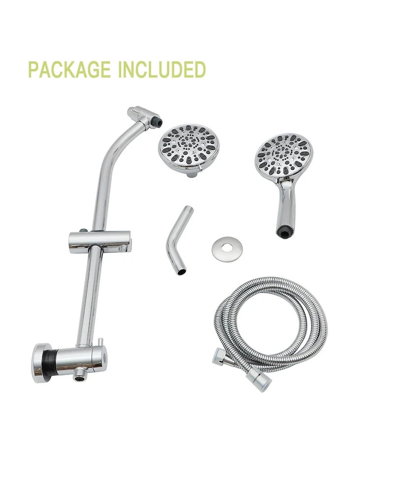 Multi Function Dual Shower Head