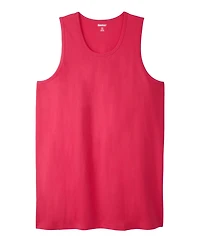 KingSize Big & Tall Shrink-Less Lightweight Longer-Length Tank