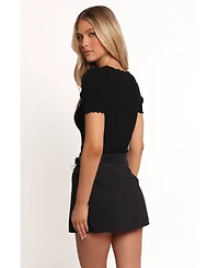 Petal and Pup Women's Kya Short Sleeve Knit Top
