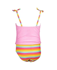 CoComelon Toddler Girls Tankini Top and Bikini Bottom Swim Set