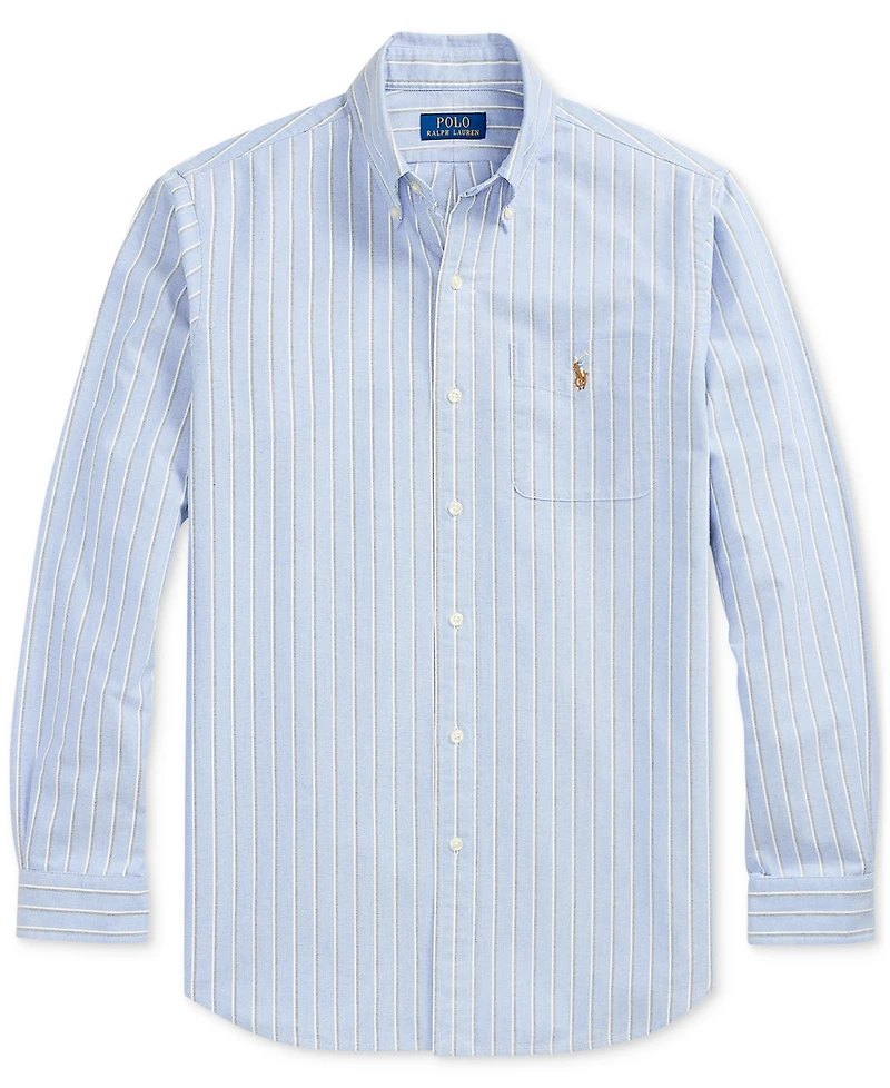 Polo Ralph Lauren Men's Classic-Fit Striped Oxford Shirt
