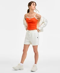 Starter Women's Geo-Print Jacquard Pull-On Shorts